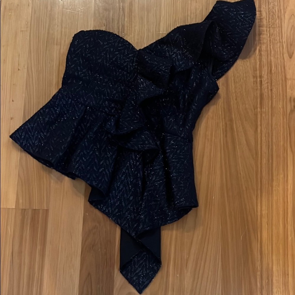 Self portrait peplum top